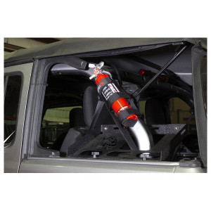 Fire Extinguisher Holder, Black Fire Extinguisher Holder, Black