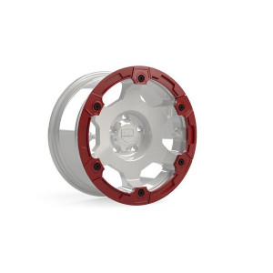 Teraflex, Split Nomad Rash Ring, Full Kit in Red for Teraflex Nomad Wheels
