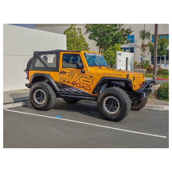 DV8 Offroad, Armor Style Fenders, for 07-18 Jeep Wrangler JK