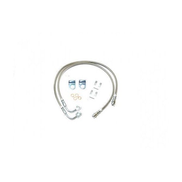 EVO Manufacturing, Front or Rear Extended Brake Lines, for 07-18 Jeep Wrangler JK with Over 5in Lift