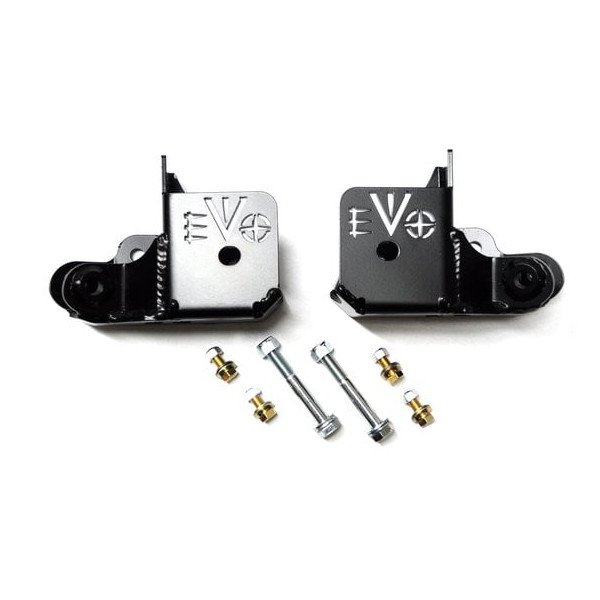 EVO Manufacturing, Rear Lower Rock Star Control Arm Skids, for 07-18 Jeep Wrangler JK