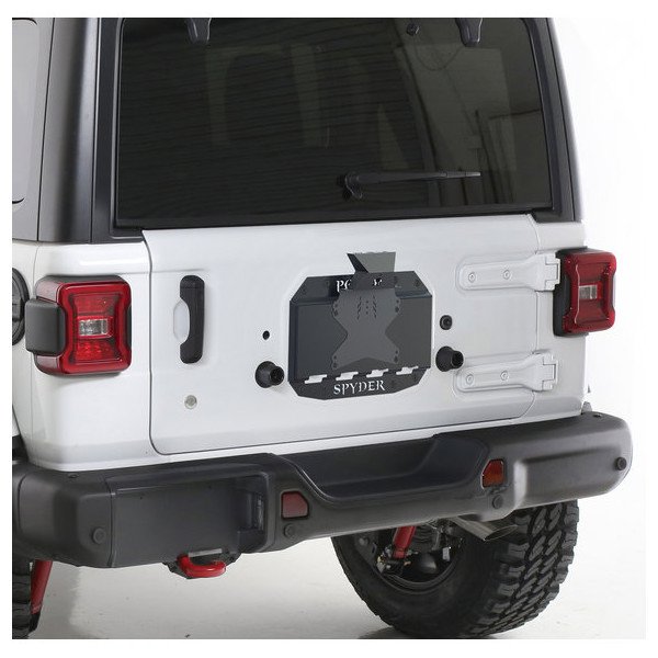 Tire Carrier Delete Plate with Camera and License Plate Mount