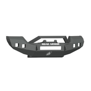 Road Armor, Stealth Full Width Front Winch Bumper, with Sheetmetal Bar Guard for 18-23 Jeep Wrangler JL & Gladiator JT - Rubicon Road Armor, Stealth Full Width Front Winch Bumper, with Sheetmetal Bar Guard for 18-23 Jeep Wrangler JL & Gladiator JT - Rubicon