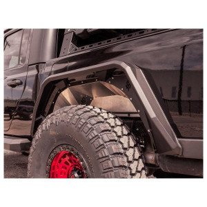 Road Armor, Stealth Steel Fender Flares, Rear for 18-23 Jeep Gladiator JT Road Armor, Stealth Steel Fender Flares, Rear for 18-23 Jeep Gladiator JT