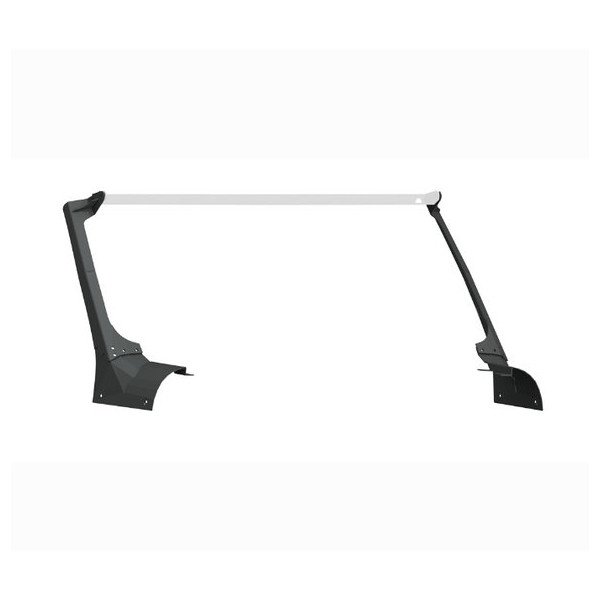 Road Armor, Stealth A-Pillar Light Bar Mount, 51.5" Without Lower Light Mounts for 18-23 Jeep Wrangler JL & Gladiator JT