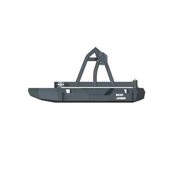 Road Armor, Stealth Full Width Rear Bumper, with Tire Carrier for 07-18 Jeep Wrangler JK Road Armor, Stealth Full Width Rear Bumper, with Tire Carrier for 07-18 Jeep Wrangler JK