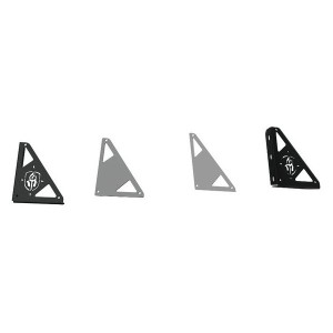 Treck Rear Ratchet Strap & Vertical Support Mount Pair