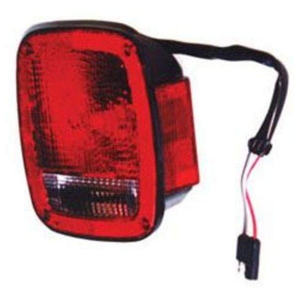 OMIX, Tail Light Left Hand Black, for 81-86 Jeep CJ OMIX, Tail Light Left Hand Black, for 81-86 Jeep CJ