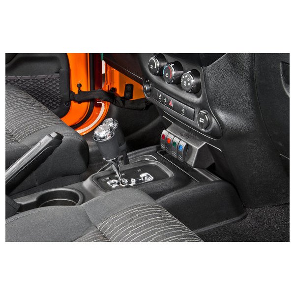 Daystar, Lower Dash Switch Panel, for 11-18 Jeep Wrangler JK with Automatic Transmission