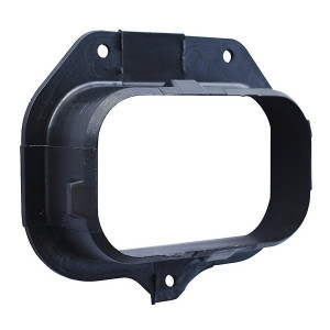 Key Parts, Plastic Air Intake Adapter, for 84-91 Jeep CJ7, Grand Wagoneer SJ, & Wrangler YJ