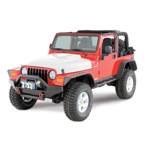 Cervini's Auto Design, 3" Cowl Induction Fiberglass Hood, for 97-06 Jeep Wrangler TJ