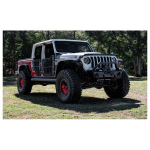 Bushwacker, Flat Style Fender Flares, for 20-23 Jeep Gladiator JT