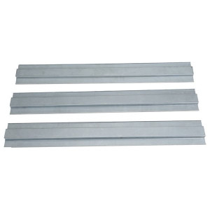Noram Auto Body Parts, Replacement Steel Rear Floor Supports (3 pc.), for 97-06 Jeep Wrangler TJ