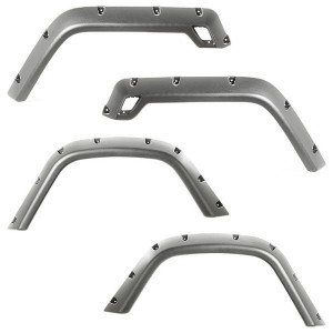 Rugged Ridge, Fender Flare Kit, for 97-06 Jeep Wrangler TJ