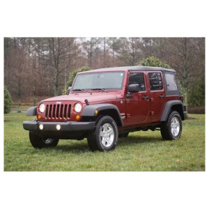 OMIX, OE 4-Piece Fender Flare Kit without Hardware, for 07-18 Jeep Wrangler JK