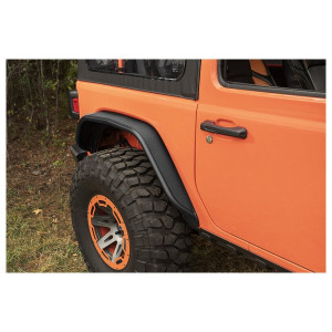 Rugged Ridge, HD Steel Tube Fenders, Rear Fenders for 18-23 Jeep Wrangler JL Rugged Ridge, HD Steel Tube Fenders, Rear Fenders for 18-23 Jeep Wrangler JL