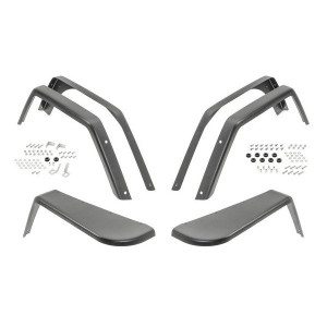 Front and Rear Fender Flares, 3.0in Wide
