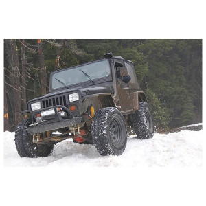 MCE Fenders, Front Fender Flares, 3.0in Wide, for 87-95 Jeep Wrangler YJ