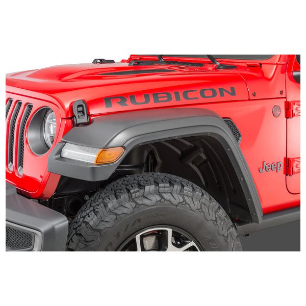 Mopar, Rubicon Fender Flares, in Paintable Finish with LED DRL's for 20-23 Jeep Gladiator JT Mopar, Rubicon Fender Flares, in Paintable Finish with LED DRL's for 20-23 Jeep Gladiator JT
