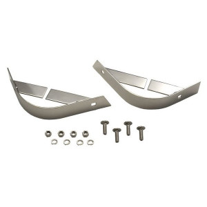 Kentrol, Stainless Steel Rear Body Corner, for 87-95 Jeep Wrangler YJ
