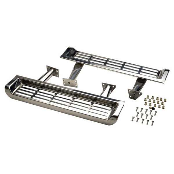 Kentrol, Stainless OE Side Steps, for 97-00 Jeep Wrangler
