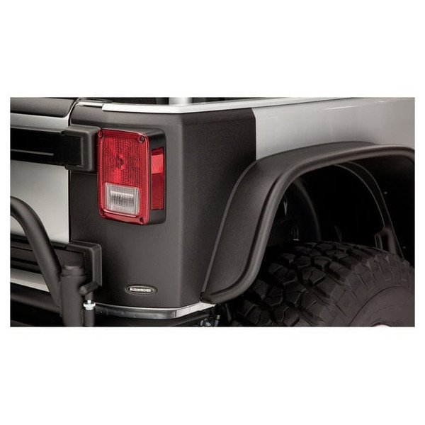 Bushwacker, TrailArmor Rear Corners Guards, for 07-18 Jeep Wrangler JK 2 Door