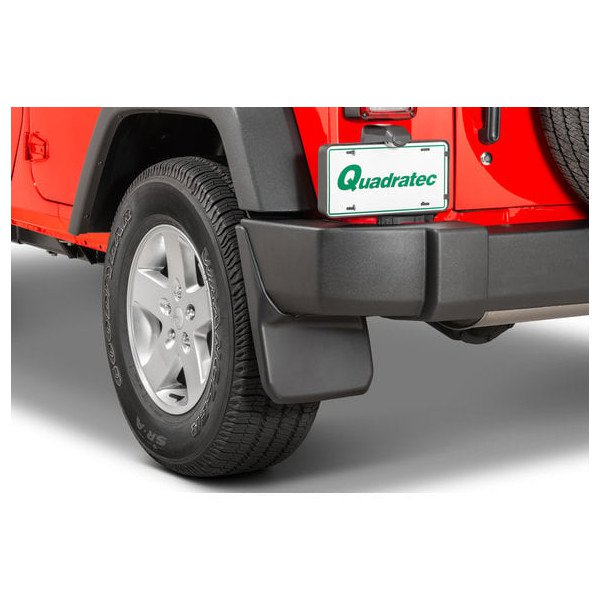 Quadratec, Molded Splash Guards, Rear for 07-18 Jeep Wrangler JK