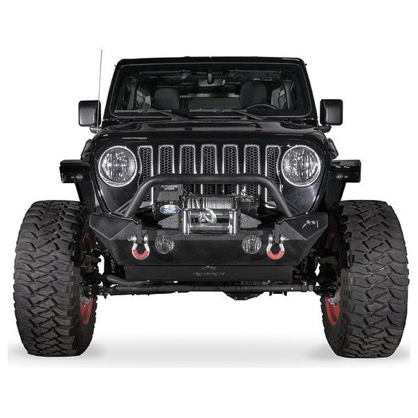 Reaper Off-Road, Immortal F1 Front Bumper, for 07-23 Jeep Wrangler JK, JL, & Gladiator JT