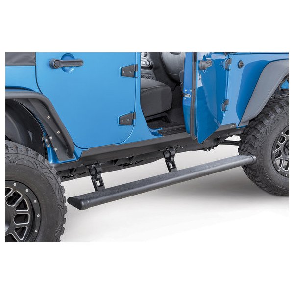 AMP Research, PowerStep, for 07-18 Jeep Wrangler Unlimited JK 4 Door AMP Research, PowerStep, for 07-18 Jeep Wrangler Unlimited JK 4 Door