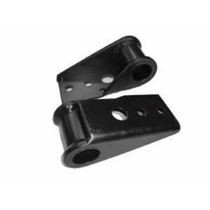 Mountain Off-Road, Front Shackle Hangers, for 76-86 Jeep CJ with 2.5" Wide Springs & 1-1/4" Diameter Bushings