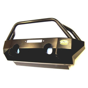 Mountain Off-Road, Front Bumper with Grill Guard in Black, for 07-18 Jeep Wrangler JK