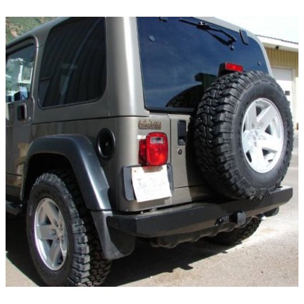 Mountain Off-Road, Rear Bumper in Black, for 76-86 Jeep CJ-5, CJ-7 & CJ-8 Scrambler