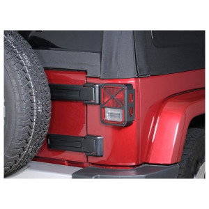 Tail Light Guards, Black Finish