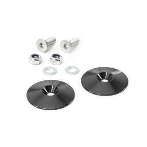 Billet Hood Bumper Delete Pair