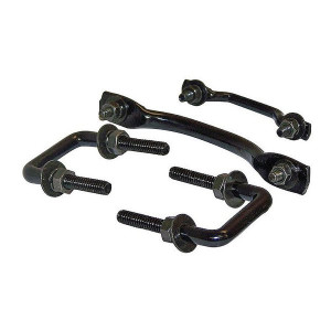Windshield Hold-Down Set, Black