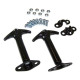 Black Hood Latch Set