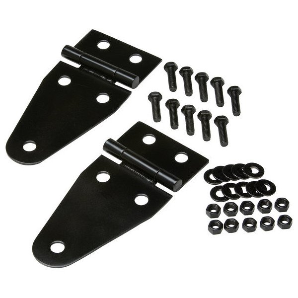 Stainless Steel Hood Hinge Set, Black Stainless Steel Stainless Steel Hood Hinge Set, Black Stainless Steel