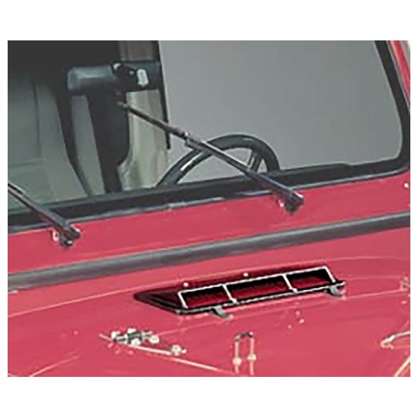 High Flow Air Scoop in Black
