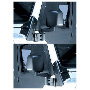 Side Mirror Pair in Black