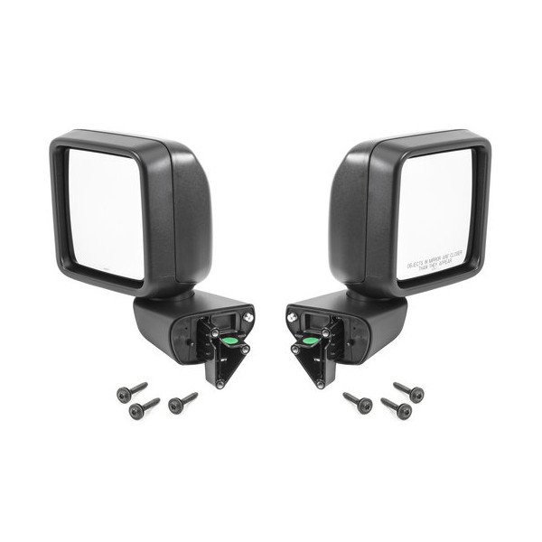 Mopar, Manual Mirror Pair, for 18-23 Jeep Wrangler JL & Gladiator JT