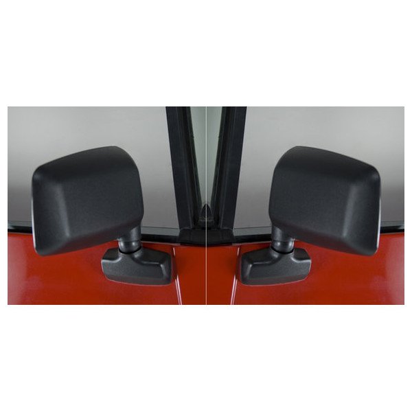 OMIX, Replacement Mirror Kit, for 87-95 Jeep Wrangler YJ with Full Steel Doors