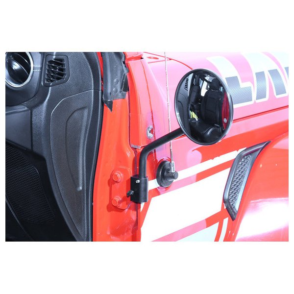 Lange Originals, Quick Mirror I Pair in Black, for 18-23 Jeep Wrangler JL & Gladiator JT