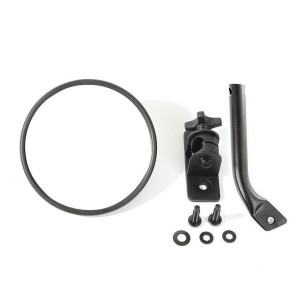 Rugged Ridge, Round Stubby Trail Mirror, Each for 97-18 Jeep Wrangler TJ & JK