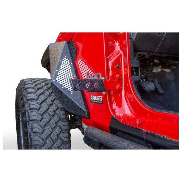 DV8 Offroad, Hinge Mounted Foot Pegs, for 07-23 Jeep Wrangler JK , JL & Gladiator JT