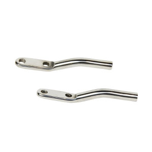 Kentrol, Stainless Lower Door Strap Pins, Polished Stainless Steel, for Door Check Strap