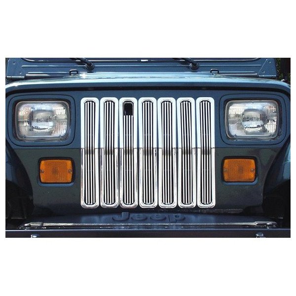 Rugged Ridge, EZ Install Billet Grille Inserts, for 87-95 Jeep Wrangler YJ Rugged Ridge, EZ Install Billet Grille Inserts, for 87-95 Jeep Wrangler YJ