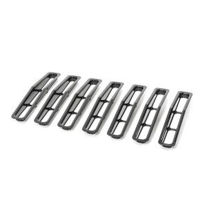 Rugged Ridge, Grille Inserts, in Black for 87-95 Jeep Wrangler YJ Rugged Ridge, Grille Inserts, in Black for 87-95 Jeep Wrangler YJ