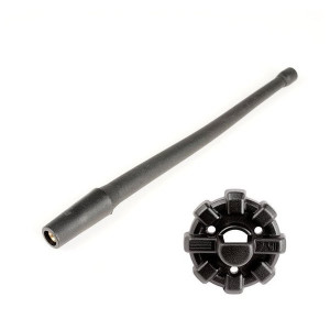 Rugged Ridge, Elite Antenna Base with Reflex Antenna, 9" for 07-23 Jeep Wrangler JL, JK & Gladiator JT