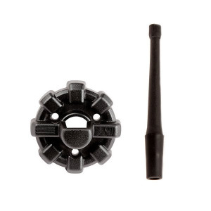 Rugged Ridge, Elite Antenna Base with Reflex Antenna, 13" for 07-23 Jeep Wrangler JL, JK & Gladiator JT