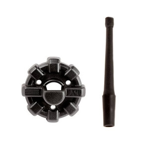 Rugged Ridge, Elite Antenna Base with Reflex Antenna, 15" for 07-23 Jeep Wrangler JL, JK & Gladiator JT